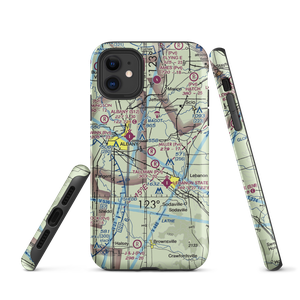 Miller Airstrip (OR21) VFR Sectional  Tough iPhone Case