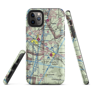 Miller Airstrip (OR21) VFR Sectional  Tough iPhone Case