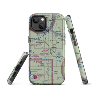 Miller Brothers Airport (OK47) VFR Sectional  Tough iPhone Case