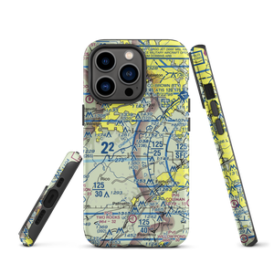 Miller Farm Airport (25GA) VFR Sectional  Tough iPhone Case