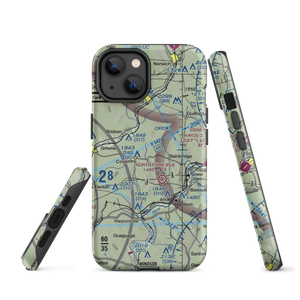 Miller Field (NY73) VFR Sectional  Tough iPhone Case