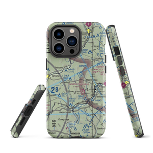 Miller Field (NY73) VFR Sectional  Tough iPhone Case