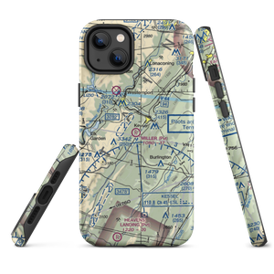 Miller Field (WV18) VFR Sectional  Tough iPhone Case