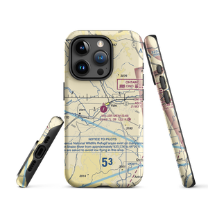 Miller Memorial Airpark (S49) VFR Sectional  Tough iPhone Case