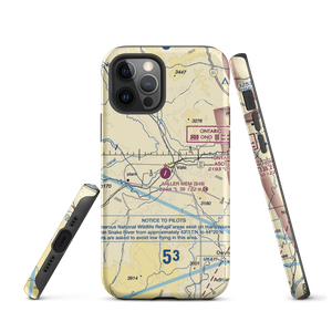 Miller Memorial Airpark (S49) VFR Sectional  Tough iPhone Case