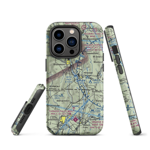 Miller's Pleasure Airfield (VT47) VFR Sectional  Tough iPhone Case