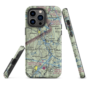 Miller's Pleasure Airfield (VT47) VFR Sectional  Tough iPhone Case