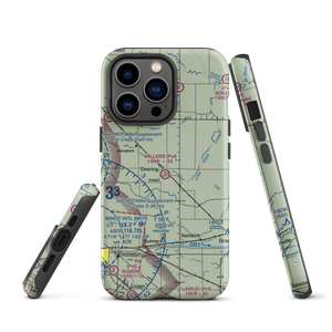 Millers Airstrip (81ND) VFR Sectional  Tough iPhone Case