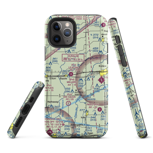 Millers Flying Service Airport (LA01) VFR Sectional  Tough iPhone Case