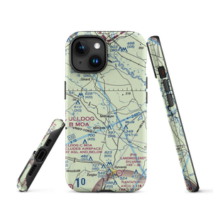 Millhaven Airport (4GE0) VFR Sectional  Tough iPhone Case