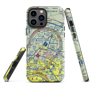 Millington-Memphis Airport (NQA) VFR Sectional  Tough iPhone Case