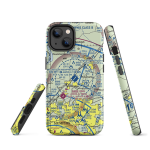 Millington-Memphis Airport (NQA) VFR Sectional  Tough iPhone Case