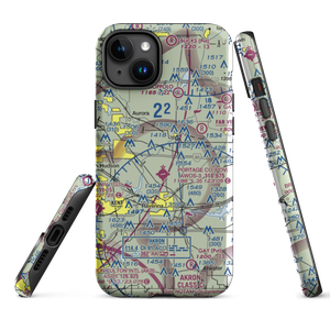 Mills Airport (7E3) VFR Sectional  Tough iPhone Case