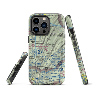 Mills Brothers Airport (05PS) VFR Sectional  Tough iPhone Case