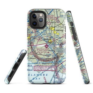 Millville Municipal Airport (MIV) VFR Sectional  Tough iPhone Case