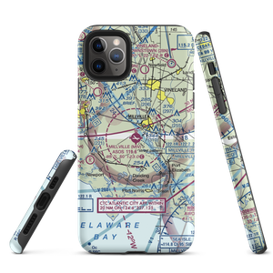 Millville Municipal Airport (MIV) VFR Sectional  Tough iPhone Case