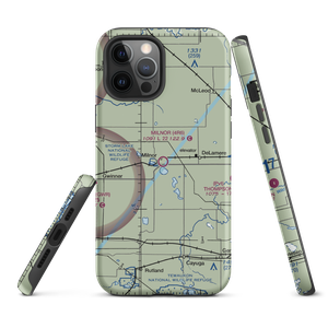 Milnor Municipal Airport (4R6) VFR Sectional  Tough iPhone Case