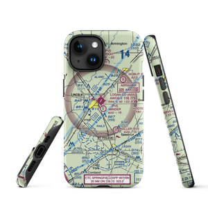 Minder Airport (37IL) VFR Sectional  Tough iPhone Case