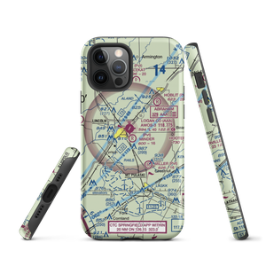Minder Airport (37IL) VFR Sectional  Tough iPhone Case