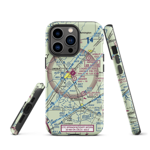 Minder Airport (37IL) VFR Sectional  Tough iPhone Case