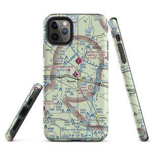 Mineola Wisener Field (3F9) VFR Sectional  Tough iPhone Case