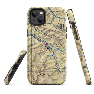 Mineral County Airport (9S4) VFR Sectional  Tough iPhone Case