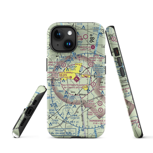 Mineral Wells Airport (MWL) VFR Sectional  Tough iPhone Case