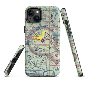 Mineral Wells Airport (MWL) VFR Sectional  Tough iPhone Case