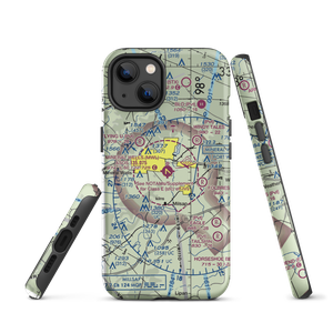 Mineral Wells Airport (MWL) VFR Sectional  Tough iPhone Case