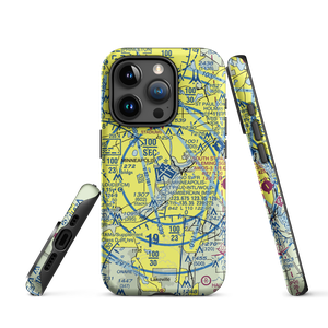 Minneapolis-St Paul International/Wold-Chamberlain Airport (MSP) VFR Sectional  Tough iPhone Case