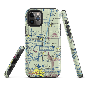 Minneman Airport (21IN) VFR Sectional  Tough iPhone Case