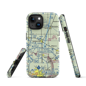 Minneman Airport (21IN) VFR Sectional  Tough iPhone Case