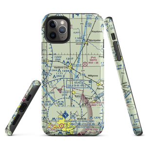 Minneman Airport (21IN) VFR Sectional  Tough iPhone Case