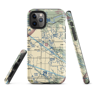 Minnkota Private Airport (23ND) VFR Sectional  Tough iPhone Case