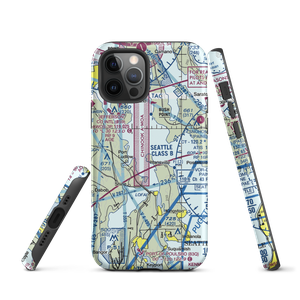 Mirth Airport (WA22) VFR Sectional  Tough iPhone Case