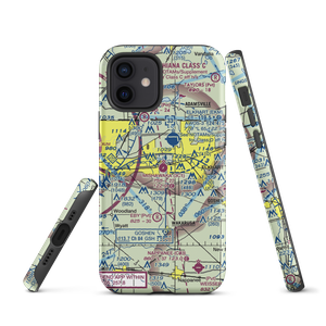 Mishawaka Pilots Club Airport (3C1) VFR Sectional  Tough iPhone Case