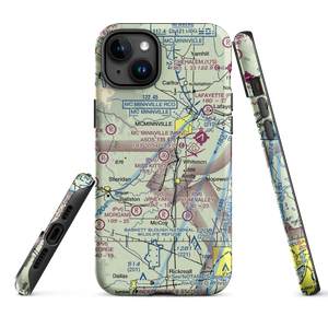 Miss Kittys Strip Airport (OG44) VFR Sectional  Tough iPhone Case