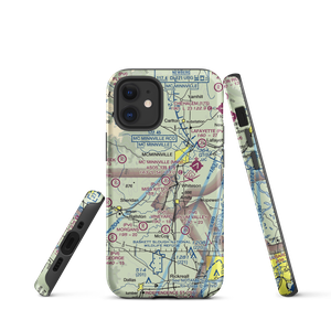 Miss Kittys Strip Airport (OG44) VFR Sectional  Tough iPhone Case