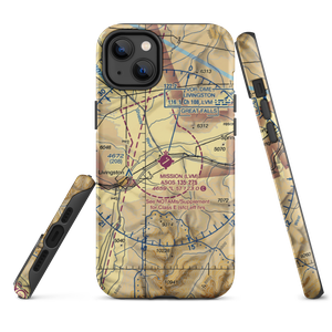 Mission Field (LVM) VFR Sectional  Tough iPhone Case
