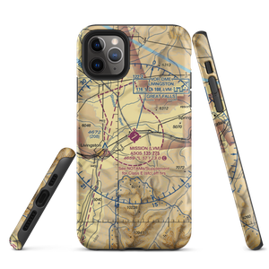 Mission Field (LVM) VFR Sectional  Tough iPhone Case