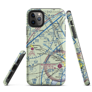 Mission Field-Marotti Memorial Airport (0AR2) VFR Sectional  Tough iPhone Case