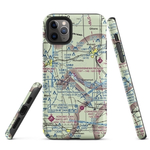 Mississinewa Reservoir Landing Area Seaplane Base (43I) VFR Sectional  Tough iPhone Case