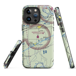 Mississippi County Airport (CHQ) VFR Sectional  Tough iPhone Case