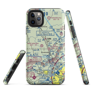 Mississippi Petrified Forest Airport (MS42) VFR Sectional  Tough iPhone Case