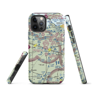 Missler-Bellevue Airport (6OH1) VFR Sectional  Tough iPhone Case