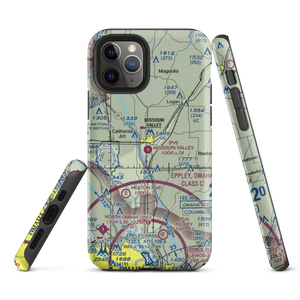 Missouri Valley Airport (90IA) VFR Sectional  Tough iPhone Case