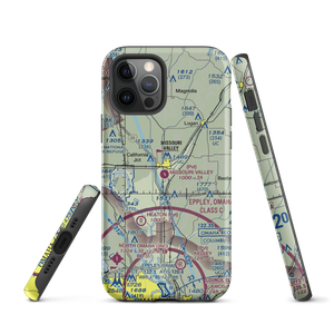 Missouri Valley Airport (90IA) VFR Sectional  Tough iPhone Case