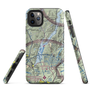 Mister Dog Seaplane Base (8NK8) VFR Sectional  Tough iPhone Case