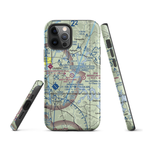 Misty Meadows Airport (MO65) VFR Sectional  Tough iPhone Case