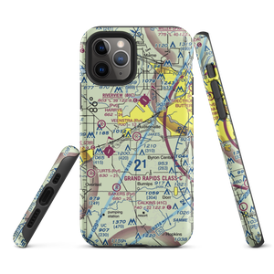 Mitch Veenstra Airport (MI39) VFR Sectional  Tough iPhone Case